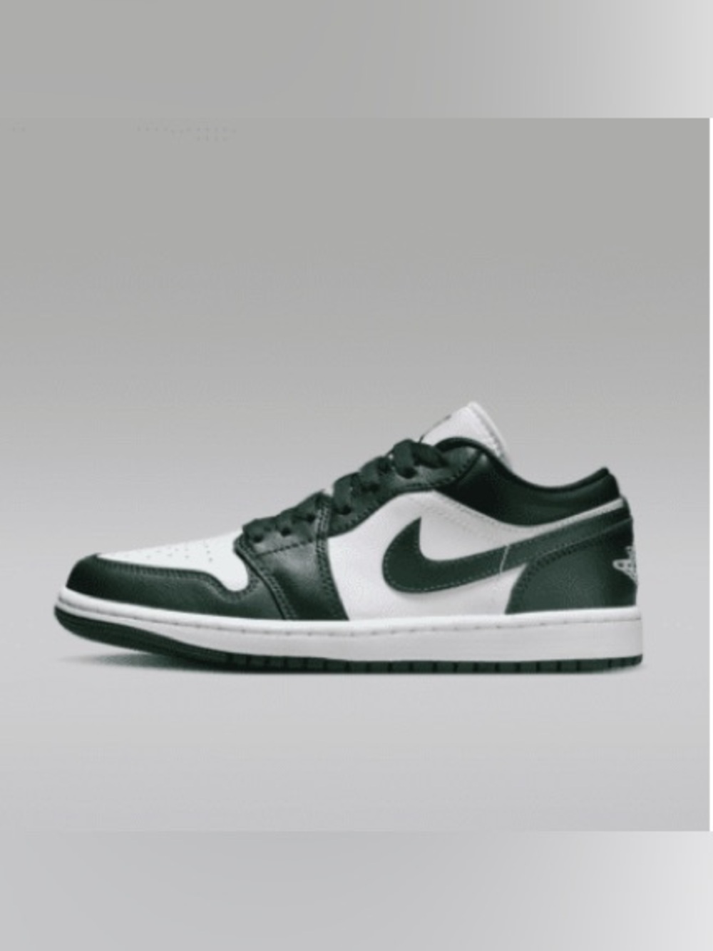 Nike Air Jordan 1 Low White Galactic Jade Women’s Sneakers